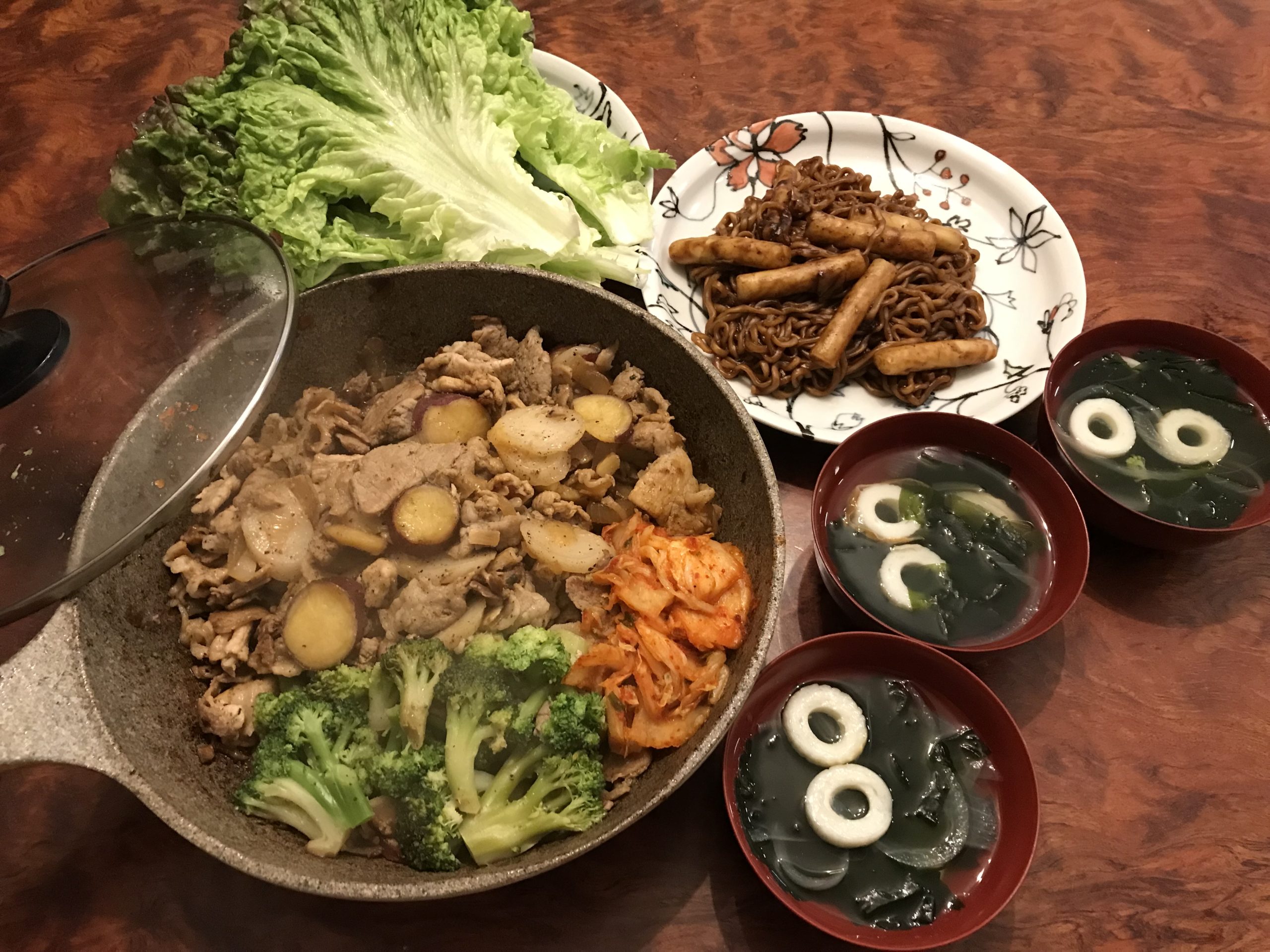 自宅韓国料理３